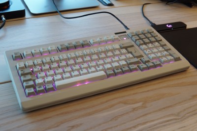 picture of the restored keyboard